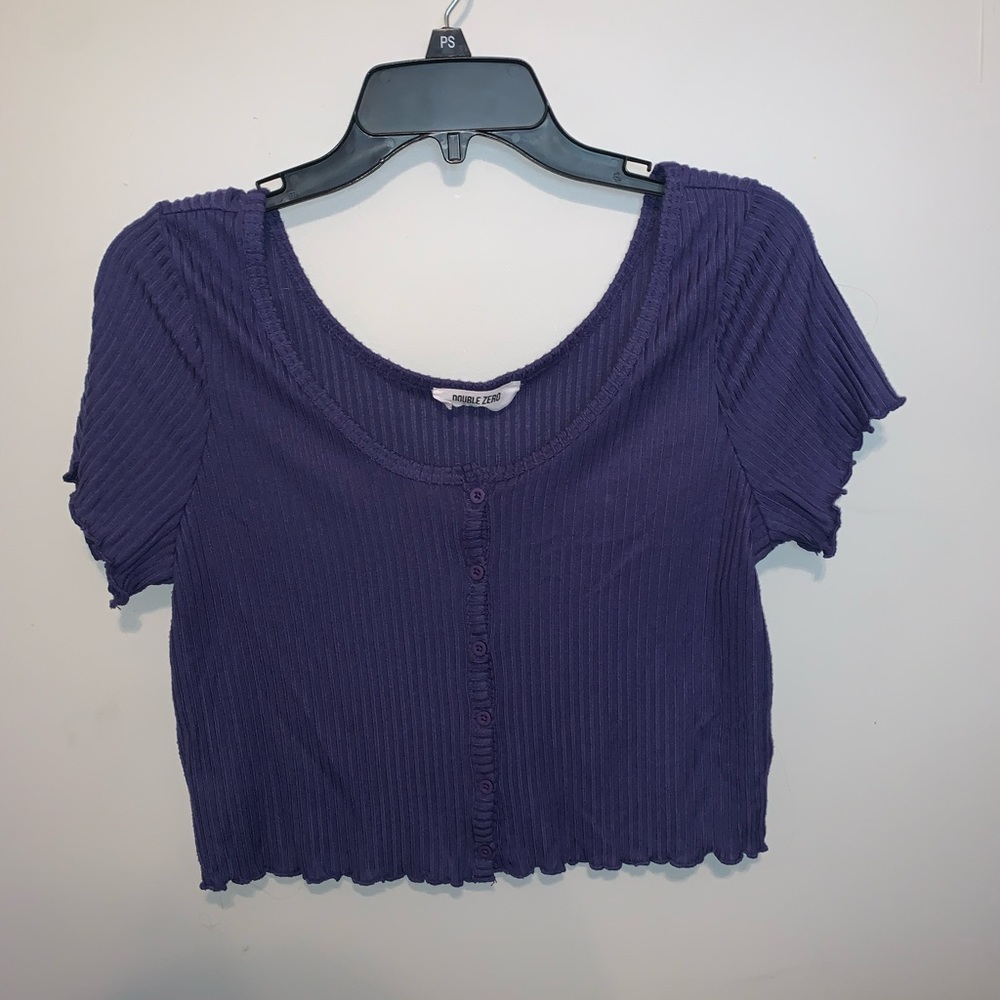 Cropped top from a boutique. Double zero brand.